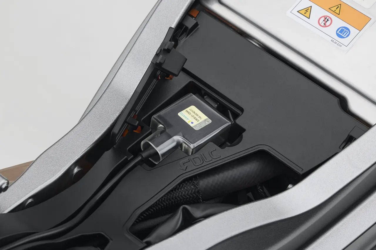 Space for battery and rainwear